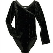 Danskin Now - Girl's Crushed Velvet Long Sleeve Leotard