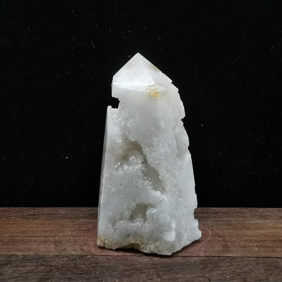 agate geode Crystal Towers ~ Natural Healing Crystal Point Obelisk for Reiki Healing and Crystal Grid 0.134kg
