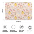 thumbnail image 3 of Cute Princess Castle Pattern Bathroom Rugs Mat,Non Slip Microfiber Bathroom Rug,Rubber Backing,Soft Bathroom Mats for Bathroom Floor,Tub and Shower,17x27in(43x68cm), 3 of 5