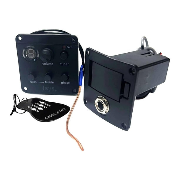 Sistema de preamplificador de pastillas de guitarra EQ Accesorios para instrumentos musicales Pastilla integrada Sin