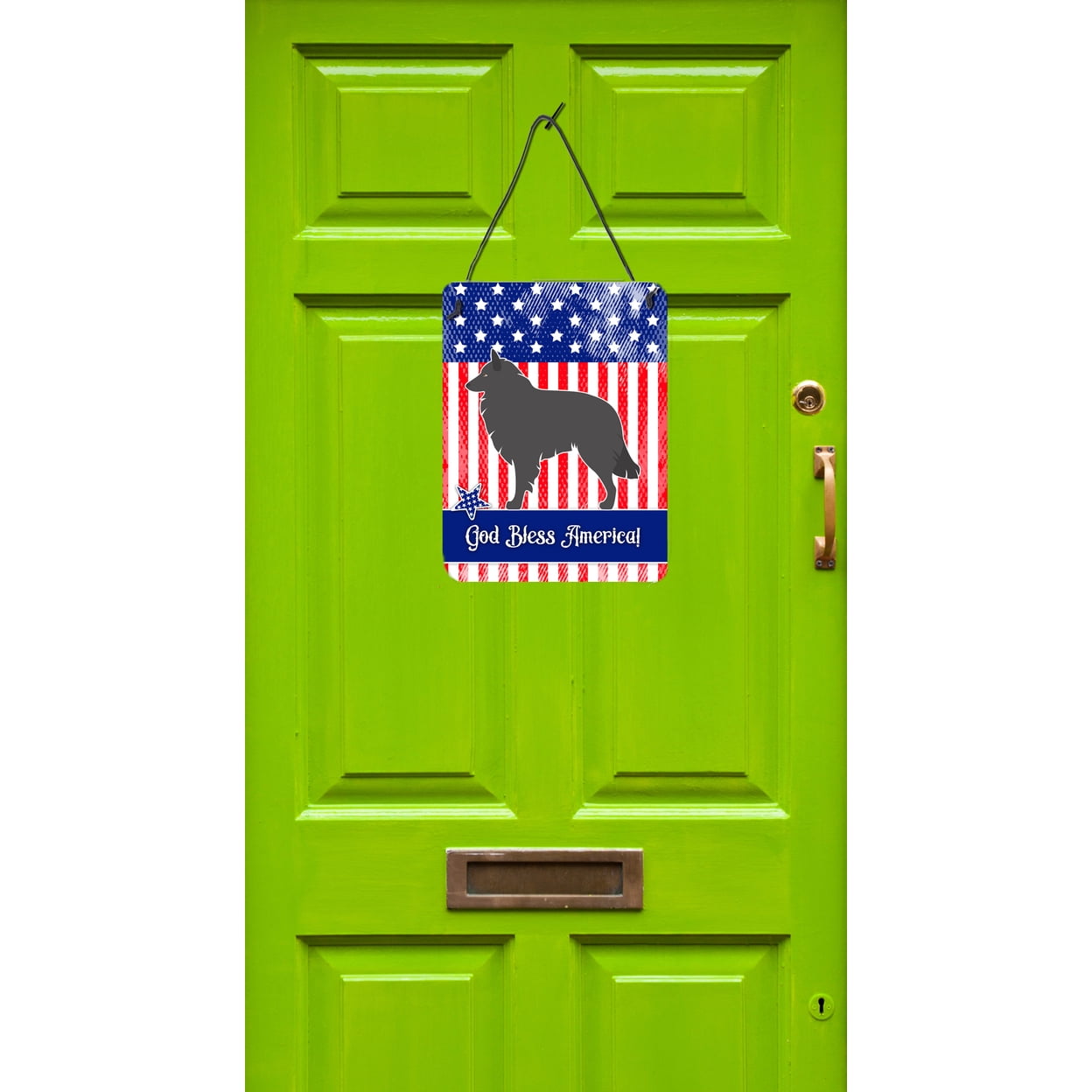 Groenendael Belgian Shepherd American Wall or Door Hanging Prints