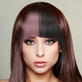 thumbnail image 4 of WIFKLSIIPG Perruque Frange pour Femmes Frange avant Tête à Clipser Extension de Cheveux Humains Perruque Frange à Air Favoris Frange Qi Épingle à Cheveux, 4 of 6