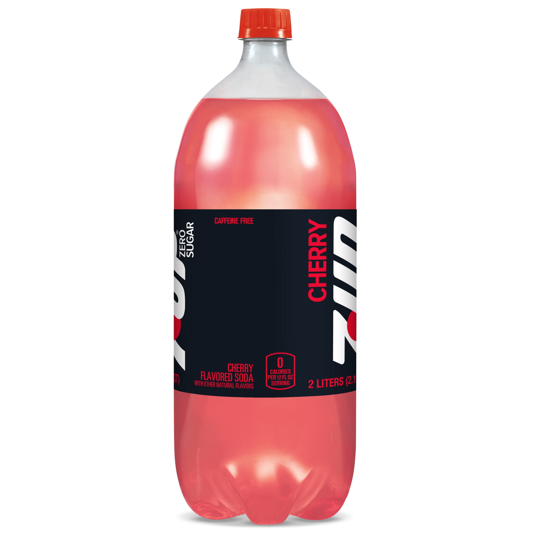 Healthy 7UP Diet Drink, Caffeine-Free, Zero Sugar, Cherry Flavored
