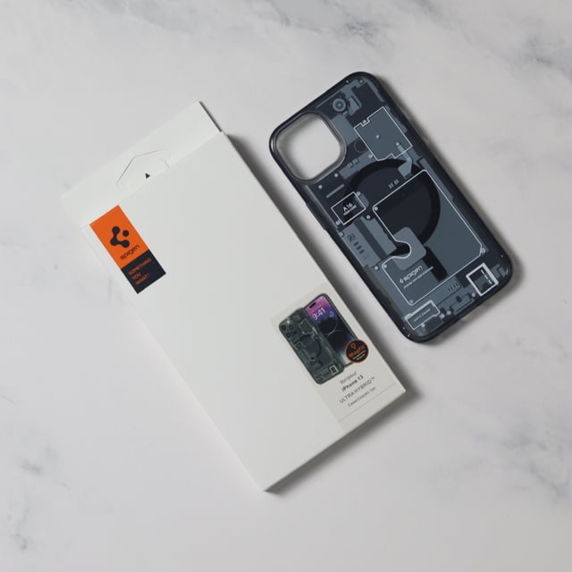 Spigen Ultra Hybrid Magfit Zero One Funda Para Teléfono iPhone 12 Pro 13 14 Max 14 Plus Tecnología Exterior Púrpura