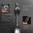 thumbnail image 3 of A-Premium CV Axle Shaft Assembly Compatible with Ford Explorer 2011-2012 Front Right Passenger Side, 3 of 7