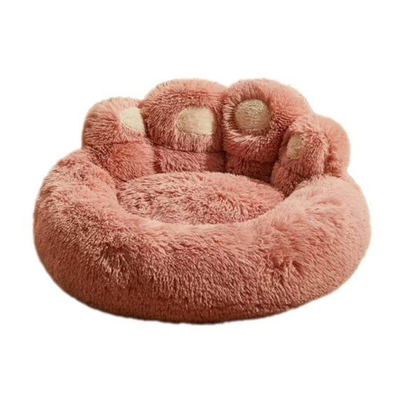 AUQ Donut Dog Bed,Easy to Clean Medium Dog Bed,Perfect Pet Retreat Round Dog Bed,4XL
