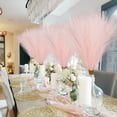 thumbnail image 6 of TETOU 50pcs Faux Pampas Grass 21.65" Short Vase Filler Flower Arrangement Home Wedding Boho Decor, 6 of 8