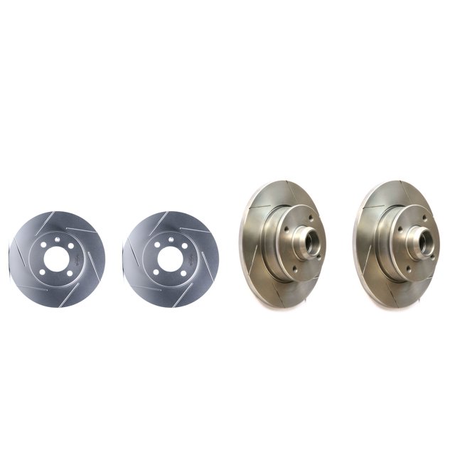 Set 4 Discos Ranurados Golf 1995 A 1999 Volkswagen L4 1.8L DYNAMIK .