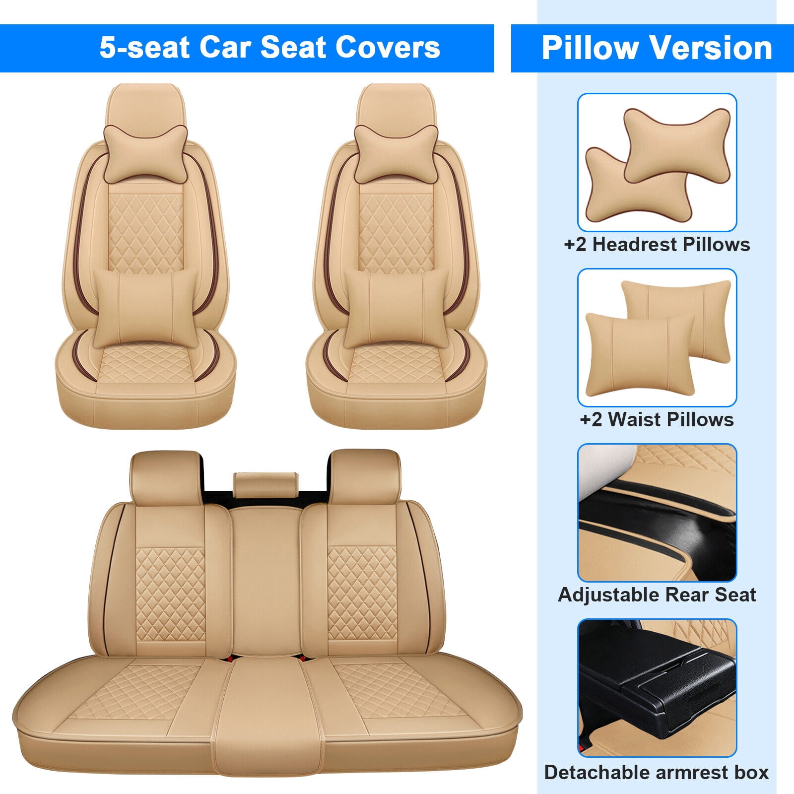  BREMER SITZBEZÜGE Dimensions seat Covers Compatible