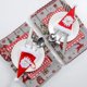 thumbnail image 5 of 6 piezas de bolsa de cubiertos de sombrero de Papá Noel - juego de cuchillo y tenedor de sombrero para los ancianos Ormromra  WMSS-478, 5 of 7