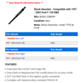 thumbnail image 2 of Shock Absorber - Compatible with 1997 - 2003 Ford F-150 RWD 1998 1999 2000 2001 2002, 2 of 2