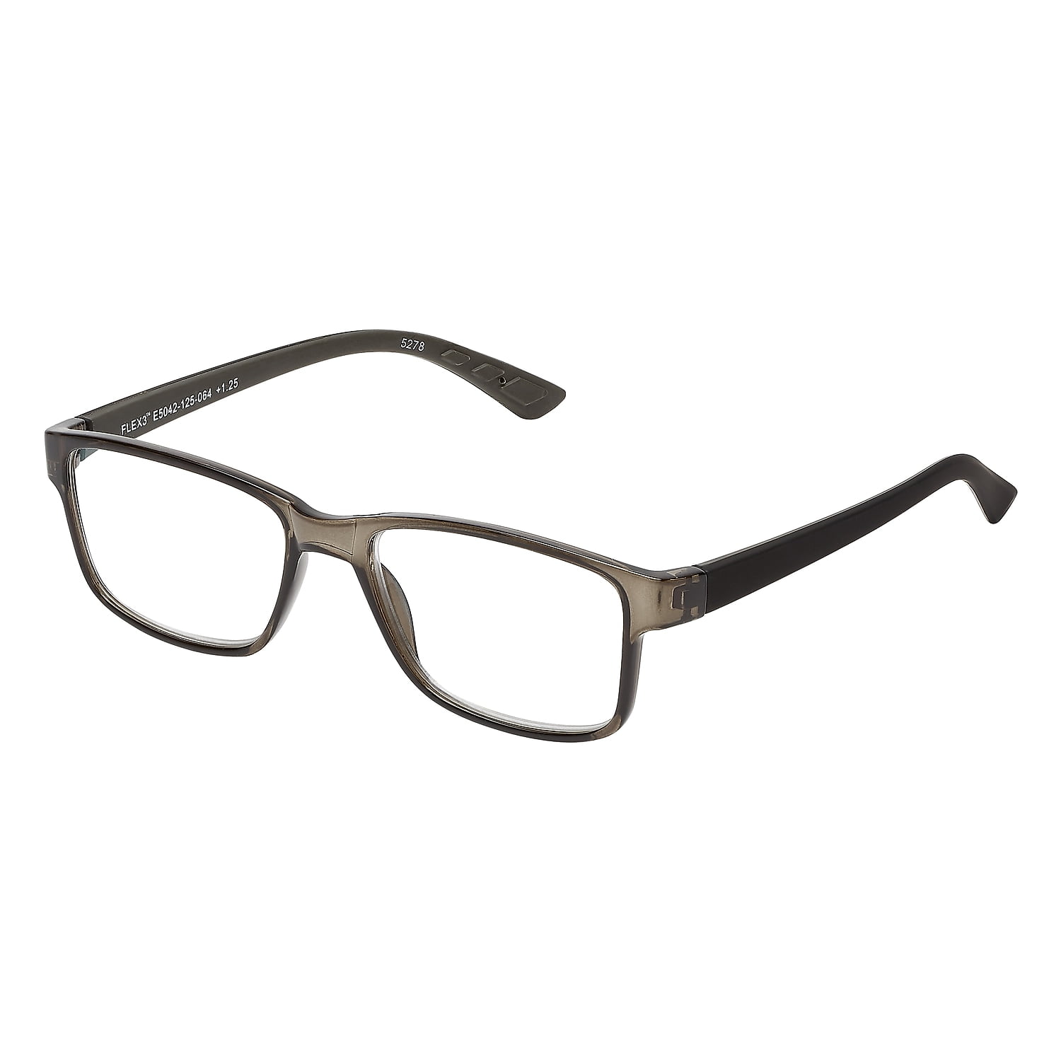 SAV Eyewear SAV Flex 3 +2.00 Reading Glasses Smoke (E5042) E5042-200-064
