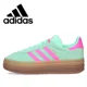 thumbnail image 3 of Zapatillas de skate Adidas Originals Gazelle Bold para mujer, de ante, modernas, con suela gruesa, de corte bajo, antideslizantes, para caminar al aire libre, 3 of 5