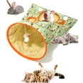 thumbnail image 4 of Bolsa de túnel para gatos, plegable, interactiva, con 5 agujeros, sonido arrugado, cubo de taladro para mascotas con bolas de felpa para gatos, gatitos, erizo, 4 of 10