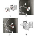 thumbnail image 6 of Weather Resistant Stainless Steel Camera Mounting Bracket for Home Security, 6 of 12