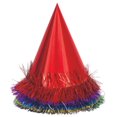 thumbnail image 2 of Foil Fringed Party Hats, Assorted, 6ct, 2 of 2