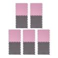 thumbnail image 2 of 10pcs Soft Plush, Thickened Interlocking Puzzle Area Rugs, Cuttable Foam Carpet Tiles for Living Room, Bedroom, 2 of 7