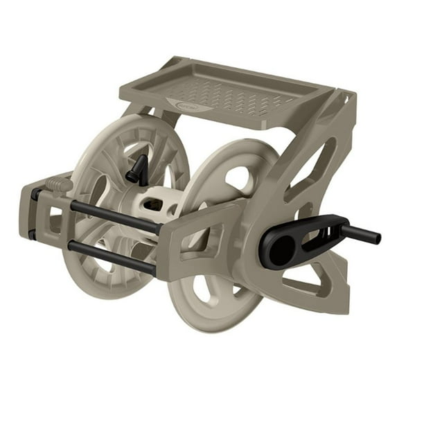 Suncast 175 Foot Slide Trak Garden Hose Handler Wall Mounted Hose Reel