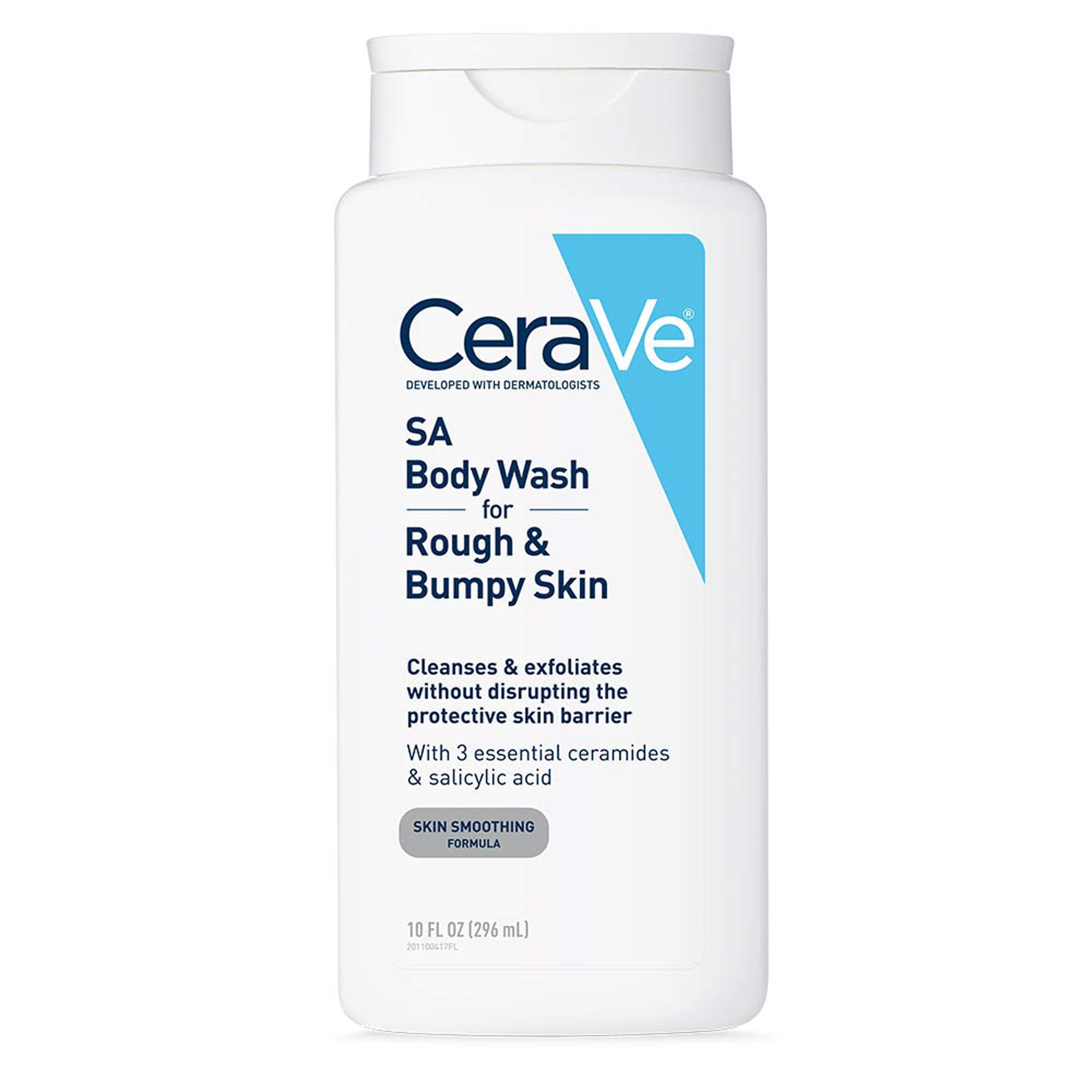 CeraVe Body Wash with Salicylic Acid 10 Ounce Fragrance Free Body