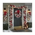 thumbnail image 5 of Christmas , Stair Christmas Garland for Stairs, Door, Fireplace, Window, Outdoor Indoor Christmas D, 5 of 5