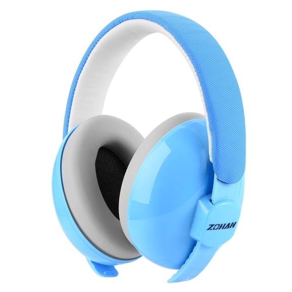 ZOHAN Baby Earmuffs,Babies Ear Muffs Noise Protection,Ages 3-36 Months Noise Cancelling Headphones for Toddlers,Adjustable Infant Ear Protection for Travel,Improves Sleep,Outdoor-Blue