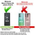 thumbnail image 2 of VIBECover Slim Case Compatible for Motorola Moto G Stylus 5G 2023, TOTAL Guard FLEX Tpu Cover, Glass Screen Protector Incl, Weed Camo, 2 of 7