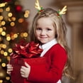 thumbnail image 3 of Horquilla navideña Astas tridimensionales brillantes Pasador navideño para niños Zhivalor BST3141244-2, 3 of 5