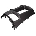 thumbnail image 4 of Navigation Fascia  Fascia Frame Stereo Fascia Trim Dash Stereo Bezel Dvd Panel Fascia For  2Din Stereo  Fascia DVD Audio Navigation Panel Frame Gray For   2006-2011 RHD, 4 of 8