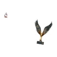 thumbnail image 5 of CarpNettore Resin Statue Sitting Thinker Figurine Ornament Wing Sculpture Spreading Handcraft Lightweight Polyresin Suitable for Living Room Bedroom Office, 5 of 8