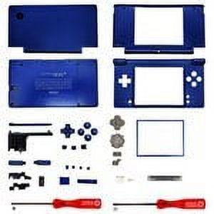Housing Shell for Nintendo DSi System Lens Shell Tools Screen Replacement Blue