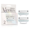 thumbnail image 1 of Cartucho de Rastrillo para Mujer Gillette Venus para Depilar el Área Íntima 2 pzas, 1 of 5