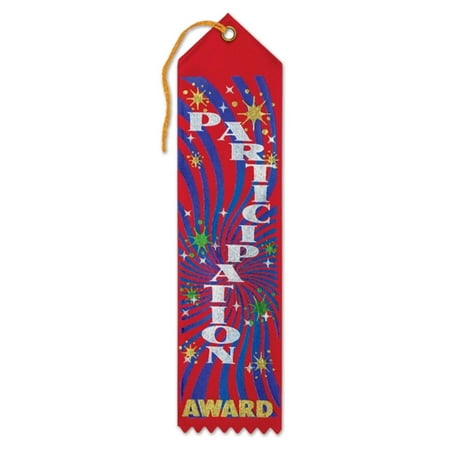 Club Pack of 6 Participation Place School and Sporting Event Award Ribbon 8