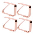 thumbnail image 1 of p>Tissu de Table Tenir des Clips, Réutilisables 4pcs Nappe Clips en Acier Inoxydable Facile à Utiliser pour la Fête de Mariage à la Maison pour les Tables de Pique-Nique de Restaurant de Cuisine/p>, 1 of 7