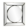thumbnail image 3 of HomeRoots 383715 Miroir Rond Carré avec Centre, 3 of 3