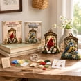 thumbnail image 4 of 3D Fabric Poke Art Memory Lantern Kit DIY Bird Memory Lantern Poke Art Vintage Lantern Frame Floral Berry Craft Project For Adult Beginner Handmade Hobby Gift Bird Memory Lantern Craft Kit,D, 4 of 7