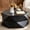 Black, variant on Shaiaield 36.6" Reddish Brown Hexagonal Coffee Table with Lift-Top Storage Design,Unique Coffee Table with 3D Sculptural Faceting,Wood Center Table for Living Room