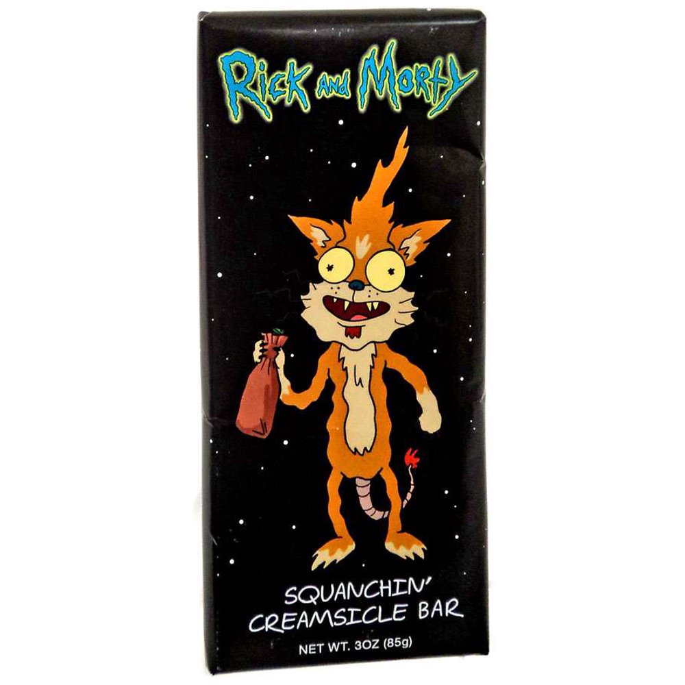 Rick & Morty Squanchin' Creamsicle Bar Candy Bar