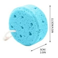 thumbnail image 2 of Exfoliating Bath Shower Sponges, Deep Cleansing Body Sponge, Gentle Soothing Body Sponge Bath Shower Sponge for Women Men Kids (Light Blue), 2 of 5