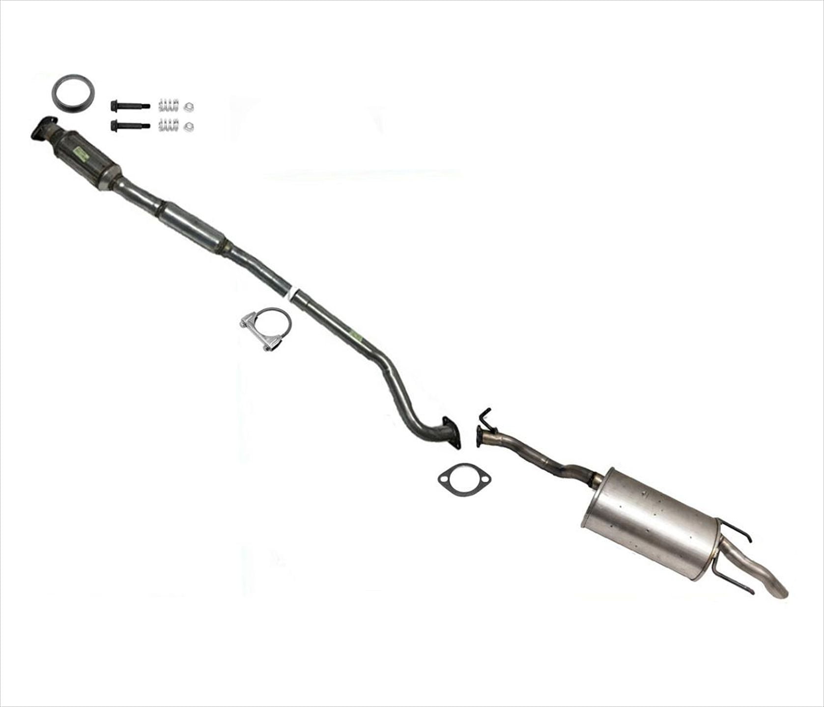 Muffler Exhaust Pipe System fits For Subaru BAJA 2.5L 0406 NON Turbo