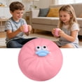 thumbnail image 2 of Twfbrm Dumpling Stress Ball, 4 Inch Soft Giant Squashy Dumpling with Slow Rising Effect, Steamed Stuffed Bun Anxiety Relief Sensory Fidget Toys, Squeeze Dough Decompression Toy for Adults, 2 of 5