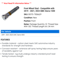 thumbnail image 2 of Front Wheel Stud - Compatible with 2019 - 2021, 2023 GMC Sierra 1500 2020, 2 of 2