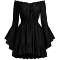 thumbnail image 1 of Renaissance Dress for Women Plus Size Victorian Dresses mini Vintage Medieval Corset Dress Halloween Costumes, 1 of 3