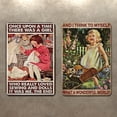 thumbnail image 2 of Kit Pintura Hierro Rectangular Con Placa Metal Vintage para Niña Pequeña 20x30cm 2 Uds., 2 of 9