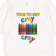 thumbnail image 3 of Inktastic Time to Get Cray Cray Crayons Humor Toddler Sweatshirt, 3 of 4