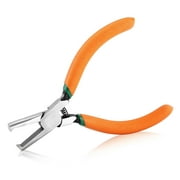 SPEEDWOX Transverse End Cutter with Flush Jaw SMT / SMD Chip Cutters 5 Inches End Cutting Pliers Side Cutting Pliers with Spring Nipper End Cutter for Hard-to-Reach Places
