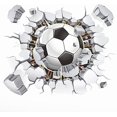 thumbnail image 1 of Vinilos decorativos de fútbol 3D (40x50 cm) I Vinilos decorativos WM EM Sport Poster I Vinilos decorativos para habitación infantil niño niño bebé guardería adolescente, 1 of 4
