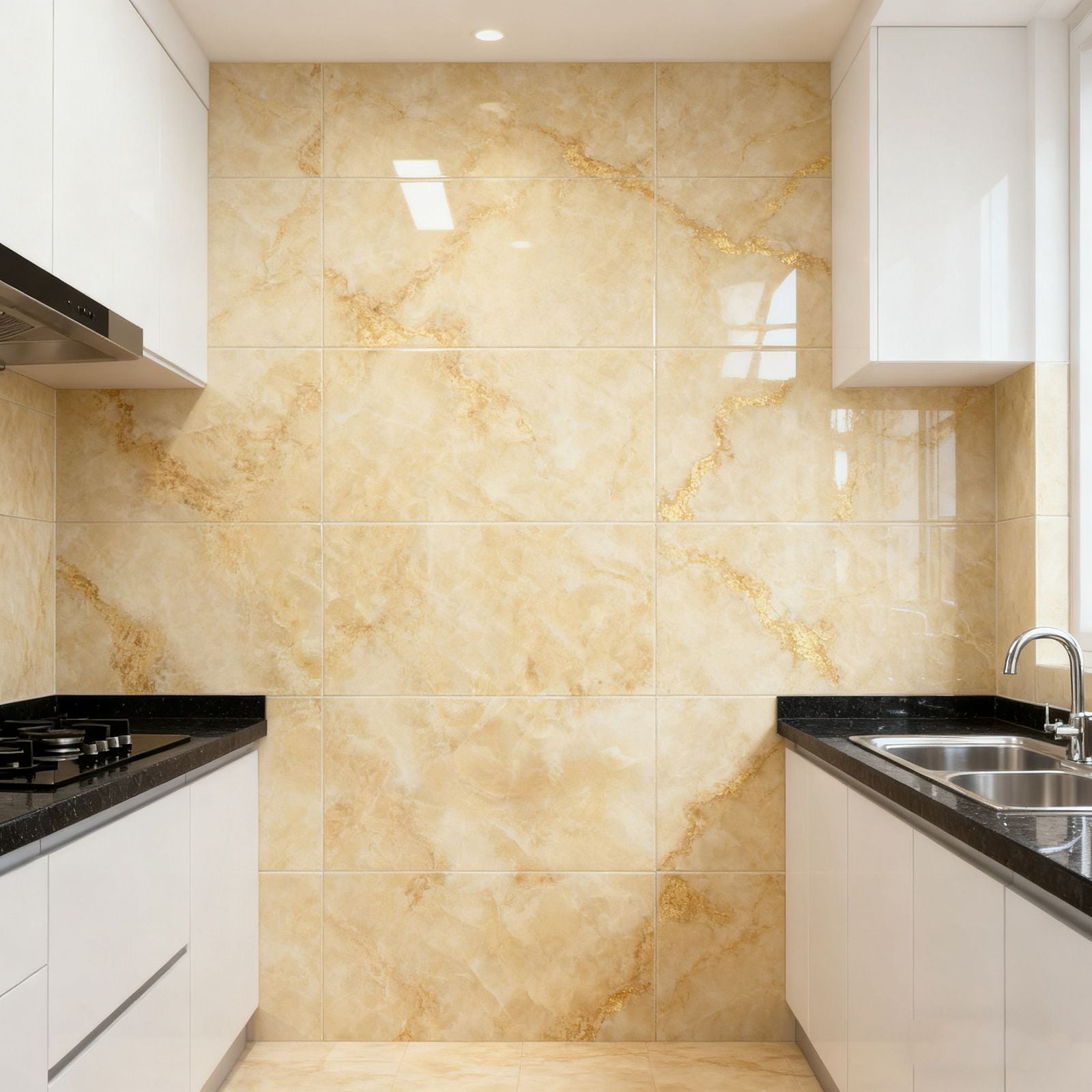 20pcs Peel and Stick Backsplash Tile，12"x12" Self Adhesive Marble Tile for Wall, PVC Waterproof Shower Wall Panels, Back Splash Stick on Tiles for Kitchen Bathroom Living Room
