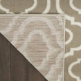 thumbnail image 3 of Nourison Jubilant Trellis Taupe 2' x 4' Area Rug, (2x4), 3 of 6