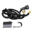 thumbnail image 2 of Garden Hose, 3X Automatic Expandable 24.6ft Water Hose Leakproof Flexible Lightweight Water Pipe with High Pressure Spray Nozzle and Storage Rack for Car, Yard, Outdoors, Rv, 2 of 7