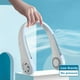 thumbnail image 5 of Abanico De Cuello Pequeño Mini ventilador deportivo sin aspas con carga USB de 1200 mAh para exteriores (blanco), 5 of 6